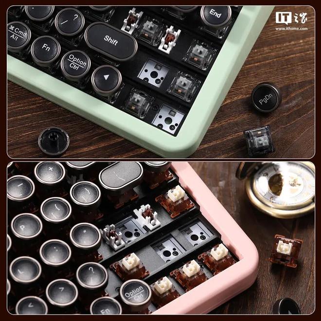 QL75 机械键盘:复古设计三模连接开元棋牌appYUNZII 推出(图1) QL75 机械键盘:复古设计三模连接开元棋牌appYUNZII 推出(图1)